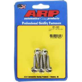 ARP 6211000 Stainless Steel 1/4-20 Hex Bolts - Pack of 5