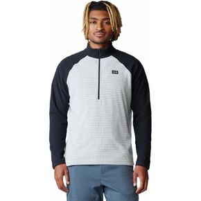 Mountain Hardwear Summit Grid™ 1/2 Zip Glacial/Black LG