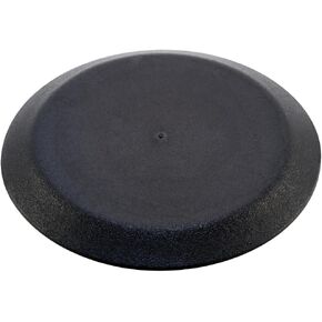 3/8" 0.375 inch Flush Mount Black Plastic Body and Sheet Metal Hole Plug Qty 1
