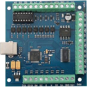 Rattmmotor Mach3 USB CNC Controller Board 4 Axis CNC Motion Card Card USB Breakout Breakout Breakout 100khz مع كابل لآلة نقش CNC ، محرك سيرفو ، محرك السهول in Kuwait