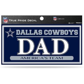 Rico Industries True Pride Family Member Decal, 4 x 6-inches, Dallas Cowboys
