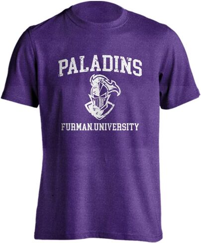 Furman University Paladins Retro Distressed Short Sleeve T-Shirt in Saudi Arabia