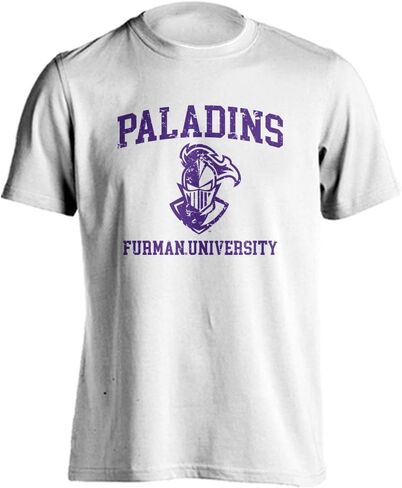 Furman University Paladins Retro Distressed Short Sleeve T-Shirt in Saudi Arabia