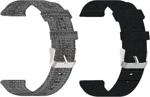 Compatible with Cubitt Viva Pro Smart Watch Band, Breathable Nylon Woven Fabric Replacement Accessory Strap Compatible for Cubitt Viva Pro, Viva, Aura Pro, Aura Smart Watch in Saudi Arabia