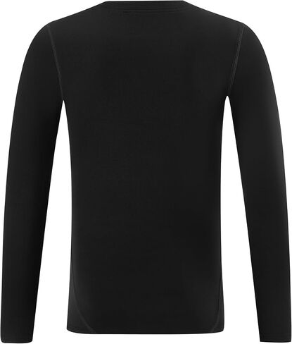 Runhit Youth Boys Compression Thermal Shirt Long Long Equip Freece Undershirt Kids Baseball Base Base Base Base in Saudi Arabia