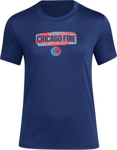 Adidas Women's Chicago Fire Short Sleeve Pre-Game T-Shirt in Saudi Arabia