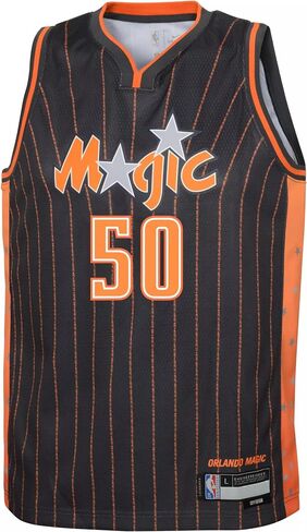 Outerstuff Cole Anthony Orlando Magic Gray Orange #50 Youth 8-20 75th Anniversary Alternate Edition Swingman Player Jersey in Saudi Arabia
