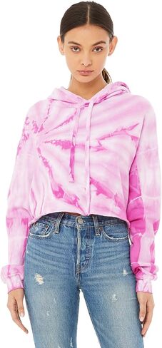 Bella Canvas Women's Crop Hoodie in Saudi Arabia