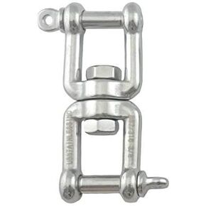 US Stainless Stainless Steel 316 Anchor Swivel Jaw and Jaw 19mm or 3/4" Marine Grade