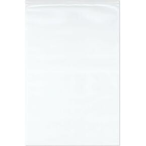 Plymor 24" x 36" (Pack of 50), 4 Mil Heavy Duty Zipper Reclosable Plastic Bags