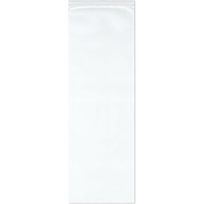 Plymor 12" x 36" (Pack of 50), 4 Mil Heavy Duty Zipper Reclosable Plastic Bags