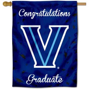 College Flags & Banners Co. Villanova Wildcats Graduation Gift Banner Flag