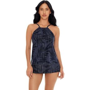 MagicSuit Women's Swimwear Parker Tummy Control Underwire Bra Swimdress with Adjustable Straps