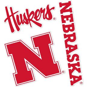Desert Cactus University of Nebraska Sticker Huskers GBR NU Huskers Vinyl Decals Laptop Water Bottle Car Scrapbook T5 (Type 5-1)