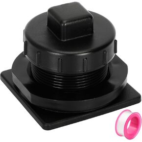 Stock Tank Drain Plug Compatible with Most Rubbermaid Commercial Products Stock Tanks Leakproof Stock Tank Float Valve with Sealing Tape