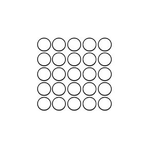 Sterling Seal OREPDNSF70D011X25 011 70D NSF Approved O-Ring, EPDM/Ethylene/Propylene (Pack of 25)