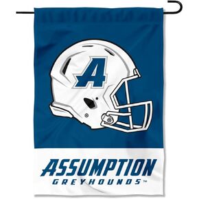 College Flags & Banners Co. Assumption Greyhounds Football Helmet Garden Yard Flag