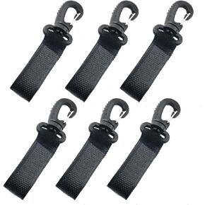 6PCS Kayak Paddle Holder Kayak Paddle Storage Clip Inflatable Boat Paddle Storage Paddle Board Accessories