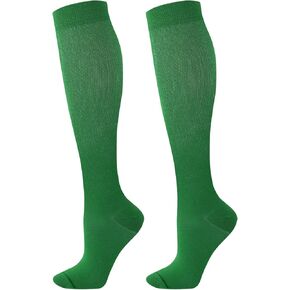 Junely Compression Socks for Women Knee High Stockings for Running Support Nurses Pregnancy Flying Sports Gifts