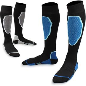 Ski Socks, Cold Weather Socks for Snowboarding, Thermal Knee-high Warm Socks for Adult and Child