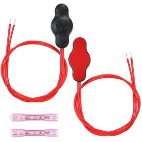 LEIFIDE Switch Push Button ON Off Switch 12V 24V Surface Mount Mini Button Switch Easy to Install Electronic Experiment Industrial Control Wait (on Off Push Button)