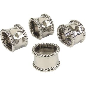 Pampa Bay Porcelain Verona Napkin Ring - Set of 4