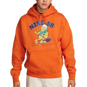 Nike SB Fleece Pullover Skate Hoodie Adult Unisex (US, Alpha, Medium, Regular, Regular, Campfire Orange)