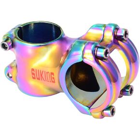 BESNIN Bike Stem 35mm/45mm Colourful Short MTB CNC Aluminum Stem 31.8 for Mountain Bike 0° Bike stemor 7° Bike stem