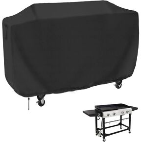 Flat Top Grill Cover,68 Inches Griddle Cover for Royal Gourmet GD401 Propane Gas Grill,Outdoor Waterproof Grill Cover for Propane Griddle/Gas Griddle/BBQ Grill Cover-68 L x 23" W x 35.8" H