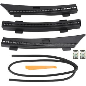 Front Hood Water Barrier Strip for 2017-2023 Weather Stripping Replacement (Sectional Type)