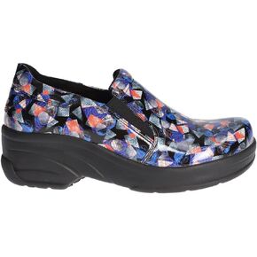 by Easy Street Womens Appreciate Slip Resistant Soft Toe Work Safety Shoes Casual - Blue - Size 10 W