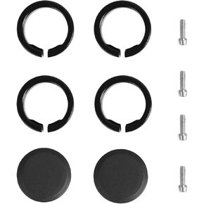 FIFTY-FIFTY Bike Handlebar Grips Locking Rings and Grips Plugs