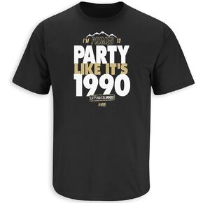 Smack Apparel Primed to Party Like It's 1990 T-Shirt for Colorado College Fans (SM-5XL)