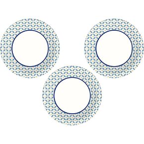 Heavy Duty Disposable Appetizer and Dessert Paper Plates, Small Plate 6 7/8" (44 ct) (Pack of 3)
