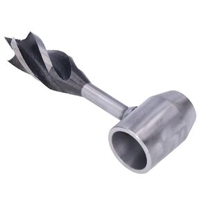 Manual Auger Drill Bit - Carbon Steel Hand Augers Bushcraft Survival Tool for Woodworking 25mm