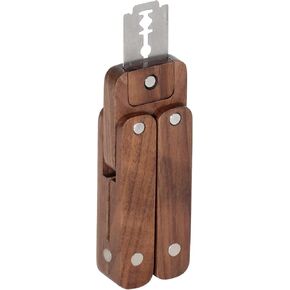 أداة تسجيل خبز JSVER TOOL TOURT Professional Sourdough ، أداة تسجيل العجين Magnetic Bread عرجاء ، أداة خبز عرجاء خشبية مع شفرات قابلة للاستبدال 5 مساءً للخبز محلي الصنع