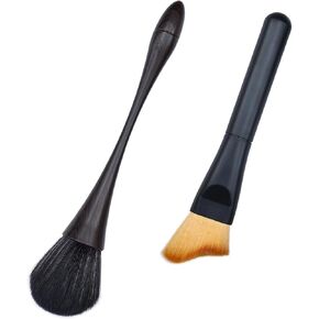 2 Pack Exquisite Dusting Brush Kit, Small Dust Brushes, Feather Duster, Cleaning Brush Perfect for Models, Craf, Collectibles,Computers, Digital Devices, Car Interior, Musical Instruments
