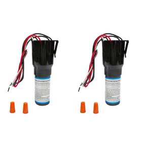 RCO410 3 in 1 Compressor Hard Start Capacitor Kit Compatible with Refrigerators & Freezers 1/4-1/3 H.P. 115VAC Replacement for TJ90RCO410 AP4503017 600-410 ERP410 HS410 RCO-410