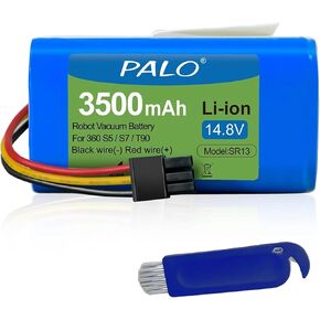 14.8V 3500mAh Battery Pack for Robot Vacuum Cleaner 360 S5 S7 S7 Pro T90 X9 Replacement Battery