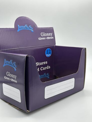 1 Box of 720 Counts -12packs Mix Color Front Glossy Japanese Small Card Sleeves 62mmx89mm Card Sleeves, Toploading fits for Japanese Trading Card Perfect Size in Kuwait