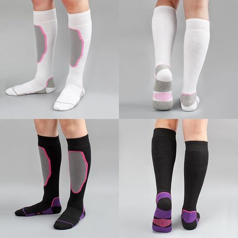 Ski Socks, Cold Weather Socks for Snowboarding, Thermal Knee-high Warm Socks for Adult and Child in Saudi Arabia
