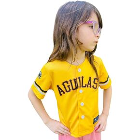 Aguilas Dominican Republic Baseball Jersey for Children Size 12