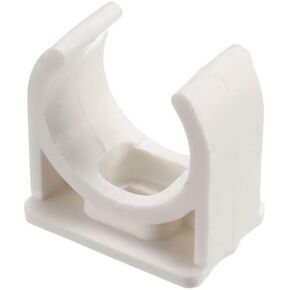 5 Pcs U-Shaped PVC Water 50mm Pipe Clamps Clips, U-Shaped Buckles Fit for 2" (50mm) Water Pipes and TV Trays Tubing Hose Hanger Support Pex Tubing