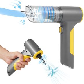 Handheld Car Vacuum Cleaner, 4 in 1 Wireless Handheld Vacuum Cleaner with High Power 13000Pa Brushless Motor and Type-C, Mini Car Vacuum with 6000mAh Battery for Car, Home