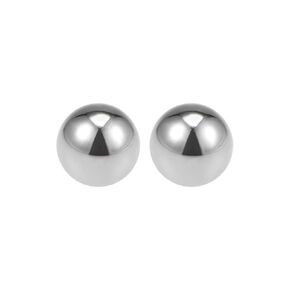 uxcell Precision Balls 1-1/8" Solid Chrome Steel G25 for Ball Bearing Keychain Wheel 2pcs