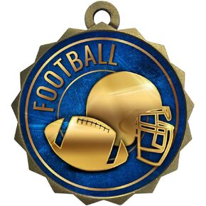 Express Medals 1 to 50 Packs Gold Football Medals Trophy Award with Neck Ribbon Medal Trophies Awards Gifts Prize