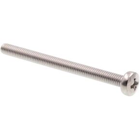 Prime-Line 9131290 Machine Screws, Metric, Pan Head, Phillips Drive, M4-0.7 X 50MM (10 Pack)