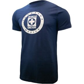 Icon Sports Men Cruz Azul Officially Soccer T-Shirt Cotton Tee