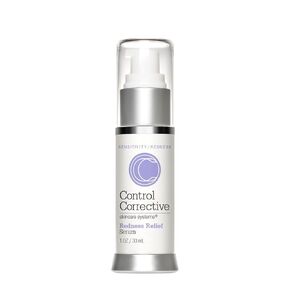 CONTROL CORRECTIVE Redness Relief Serum, 1 Oz - Botanical Extracts & Skin Balancing Vitamins, Calms, Hydrates & Strengthens Sensitive Skin, No Parabens Or Synthetic Dyes, Japanese Green Tea, Soothing