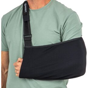 GoSports Arm Sling for Shoulder Injury, Elbow Injury, and Torn Rotator Cuff - Adjustable Shoulder Sling for Men & Women - Left & Right Arm Sling